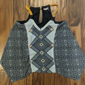 🌻3/$10 Jolt sleeveless boho tank top